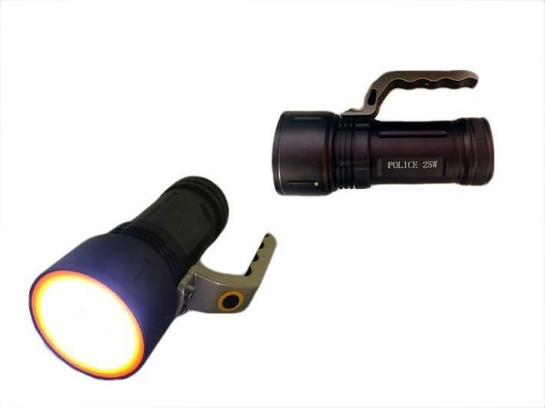 Berger & Schröter Cree-LED Taschenlampe aus Edelstahl bis 25W, 20227