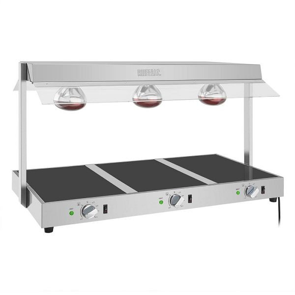Buffalo Speisenwärmer mit Traverse 2x GN 1/1, HT760, 5050984769580