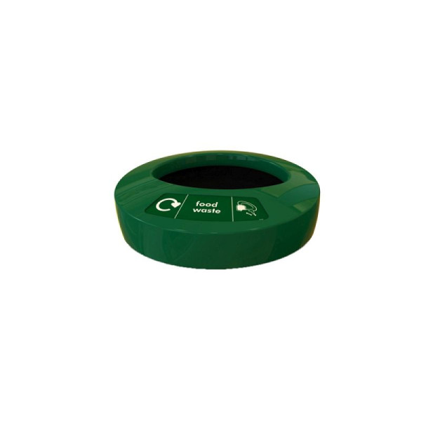 STEIN HGS Deckel EcoAce food waste, grün, MDPE, 84092.0001