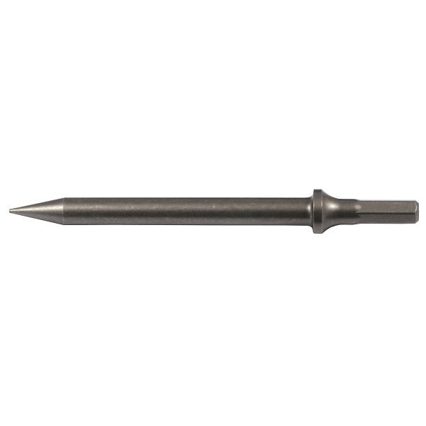 ELMAG Spitzmeißel 6-kant, 10,2 mm, 175 mm lang für Meißelhämmer, 42858