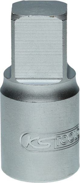 KS Tools 3/8" Öldienst-Bit-Stecknuss 13mm für Innenvierkant-Schrauben, 150.9117