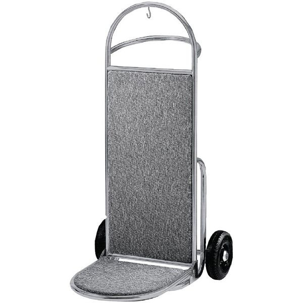 Bolero Gepäckkarren, 120 x 59,5 x 70 cm, Edelstahl, CF135