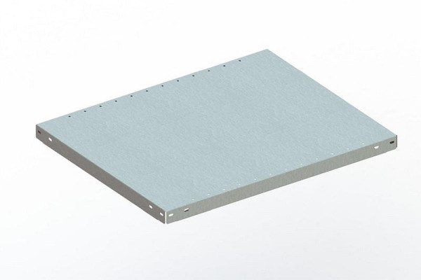 Meta Kurzboden 750x600 mm, verzinkt, mit Fachteilerlochung, 20072268