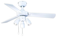 Produktbild von AireRyder Deckenventilator Cyrus Weiß 107 cm mit Beleuchtung und Zugschnur, FN44477 AireRyder Deckenventilator Cyrus Weiß 107 cm mit Beleuchtung und Zugschnur, FN44477