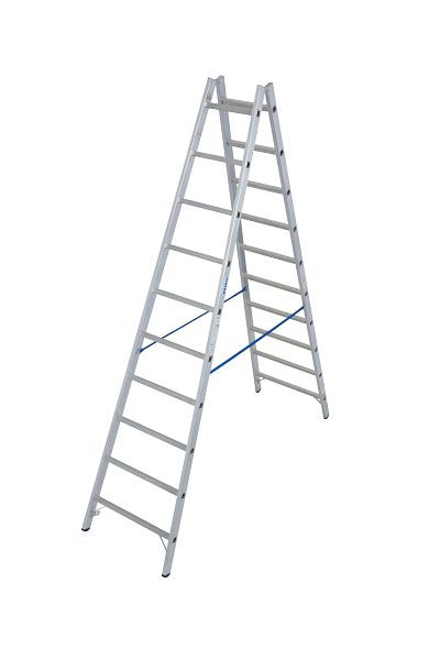 Krause Stabilo Doppelleiter 2x10 Sprossen, 124937, 4009199124937