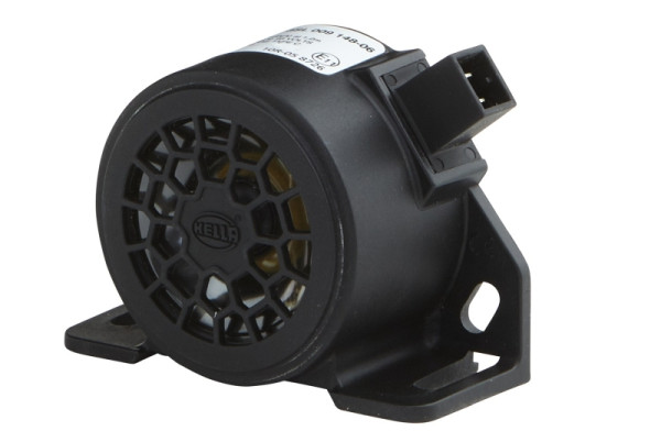 HELLA Rückfahrwarner, 97dB(A), Frequenzbereich: 1200Hz, geschraubt, Stecker: AMP, Breite 46 mm, 3SL 009 148-061