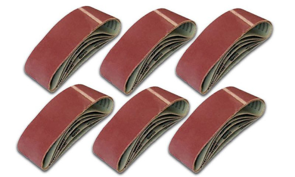 VaGo-Tools Schleifbänder Schleifband 100x560 mm Gewebebänder Korn 120, VE: 50 Stück, 560-SB-120-10_av