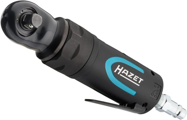 Hazet Schlag-Ratschenschrauber, Vierkant massiv 10 mm (3/8 Zoll), Hochleistungs-Doppelhammer-Schlagwerk, 9021SR-1