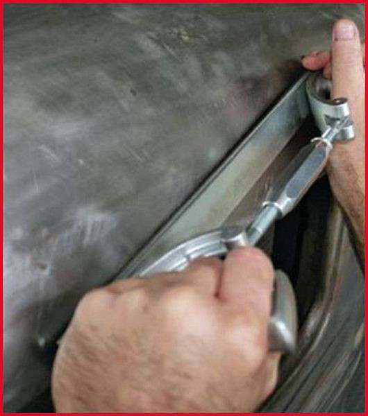 KS Tools Karosseriefeile, verstellbar, 350mm, 140.3090, 4042146167137