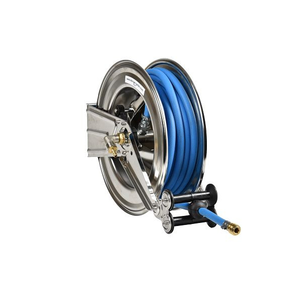 Ebinger Schlauchaufroller OSM 410, Max. 17bar, 20m - 10mm ID PVC-Druckluftschlauch, 1.414.103