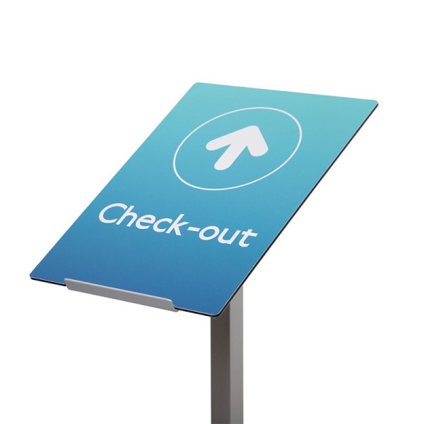 Showdown Displays Bond Platte A3 Horizontal 3mm Starker Flachbettdruck + Universalklettverschluss, FBA3GV-BW3L