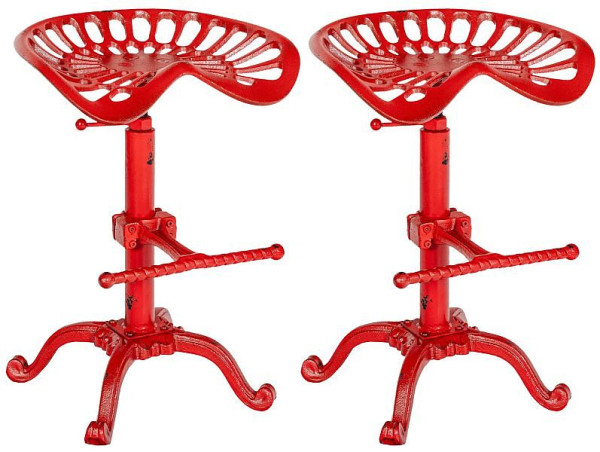 CLP Barhocker Butch, rot, VE: 2 Stück, 314336, 4251756419448