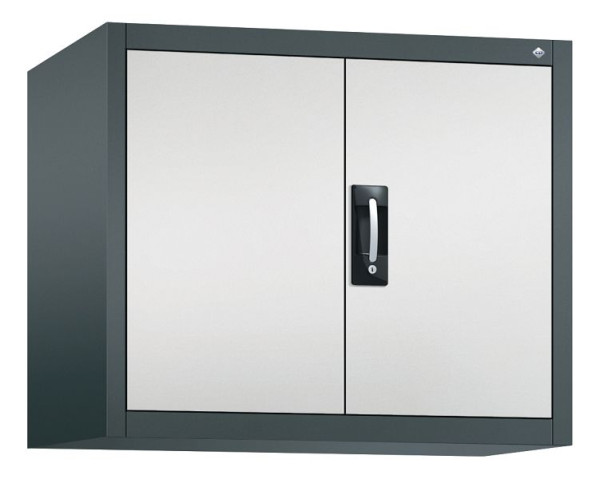 C+P Aufsatzschrank Acurado, H790xB930xT500mm, Farbe: Anthrazitgrau / Lichtgrau, Muldengriff, 9285-009 S10126