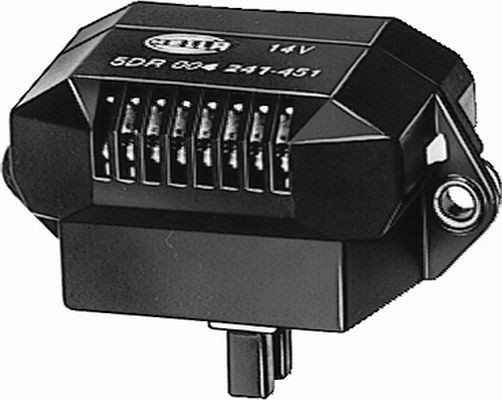 HELLA Generatorregler, 12V, Betriebsspannung: 14.1V, 5DR 004 241-451