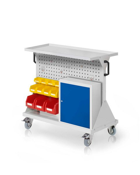 Kappes RasterMobil Größe 2 RAL 7035, H 930 x B 1000 x T 500 mm, 7020.09.1013