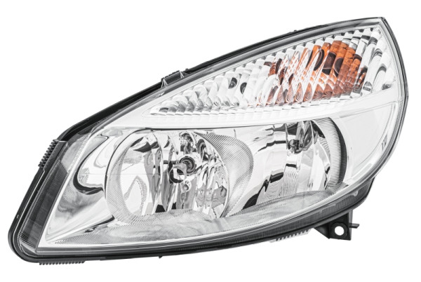 HELLA Halogen-Hauptscheinwerfer, für u.a. Renault Scénic II (JM0/1_), ECE, für Rechtsverkehr, links, 1EG 008 862-171