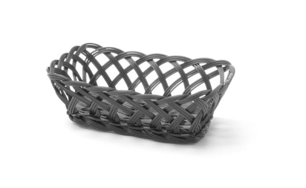 Hendi Körbe mit gewebtem Rand, LxBxH: 225x150x65 mm, rechteckig, 426241