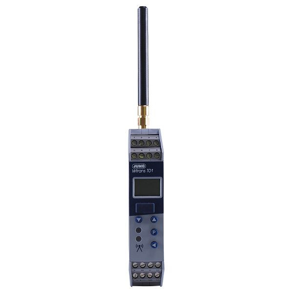 JUMO Funk-Empfänger, ISM-Band 868,4 MHz, AC/DC 20 bis 30V, RS-485, 4x Analog, 00543005