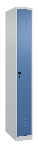 C+P Umkleidespind Classic PLUS, 1850x250x500mm, 7035/5023, Drehriegel, 080000-19 S10005