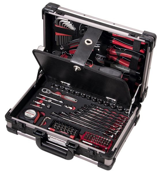 Kraftwerk Alu Pro Werkzeugkoffer 123-teilig, Länge: 397 mm, 3944