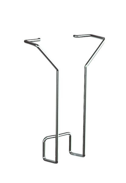 Kerkmann Prospektfach DIN lang, B 108 x T 33 x H 180 mm, verchromt, VE: 2 Stück, 44694100