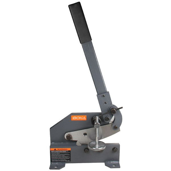 BOKA HS-6 Handhebelschere Blech 150mm Klingenlänge mit T10 Stahl Blechschere Hebelschere für 6 mm Dicke, Abkantbank, 572102