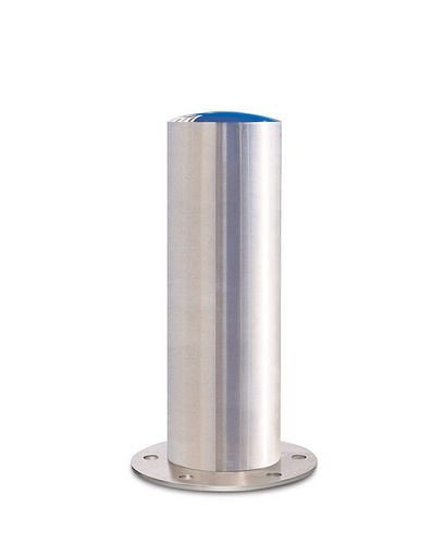 Moravia Edelstahlpoller XL zum Aufdübeln, ohne Ösen, ∅: 204 mm, Höhe 600 mm, 310907