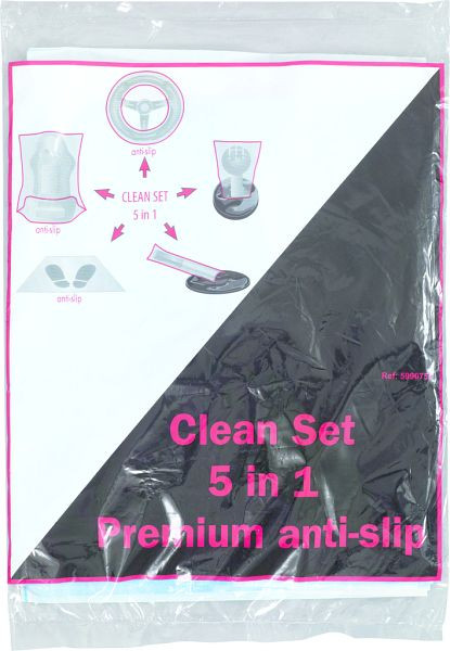 KS Tools Innenraum-Schoner Set 5 in 1, PKW, 100er-Pack, 500.8110