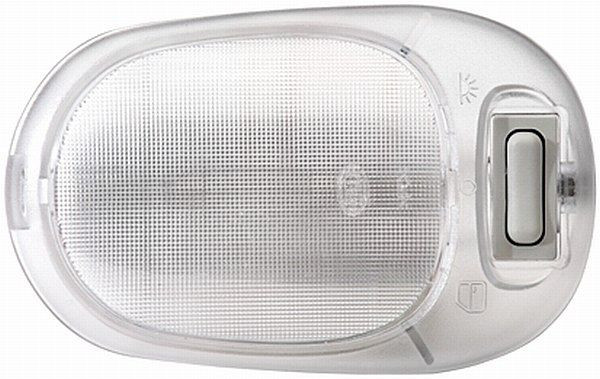HELLA Innenraumleuchte, Halogen, 12V, 10W, 10W, K (10W), Einbau, Lichtscheibenfarbe: glasklar, Innenraum, verstellbar, transparent, 2JA 964 916-001