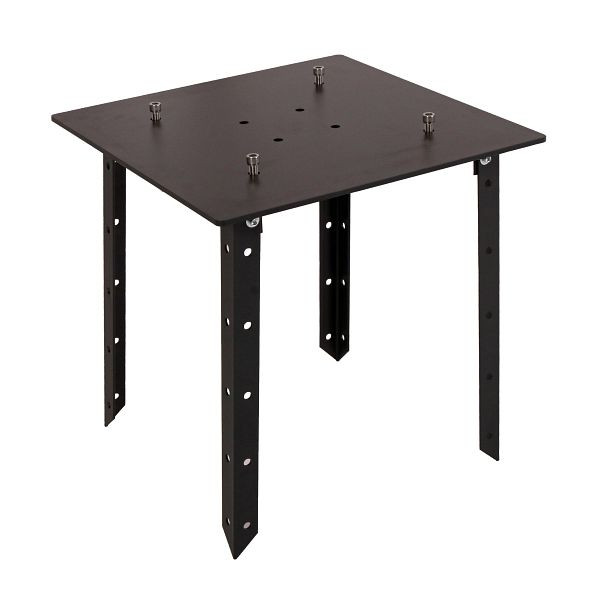 Mendler Bodenplatte für XXL-Sonnenschirm HWC-D20, A96 und Meran Pro, Bodenanker Pfostenträger Sonnenschirmständer, Metall 24kg, 77216