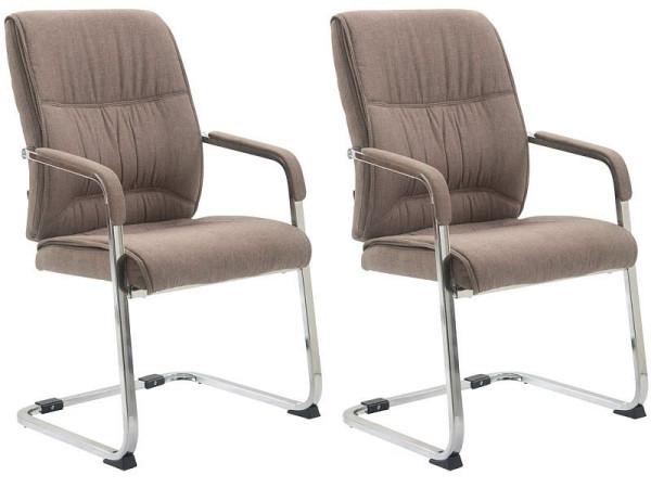 CLP Freischwinger XL Anubis Stoff, taupe, VE: 2 Stück, 319891