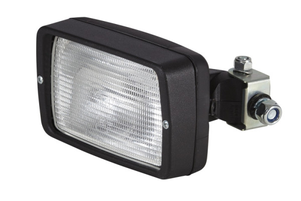 HELLA Halogen-Arbeitsscheinwerfer, Picador 6875, 24/12V, Anbau/geschraubt, für waagerechte Befestigung, Nahfeldausleuchtung, Flachstecker, 1GA 006 875-001