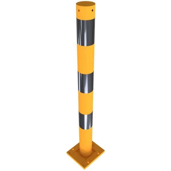 Stein HGS Absperrpfosten -Bollard- Ø 76 mm, ohne Ösen, 476apbg