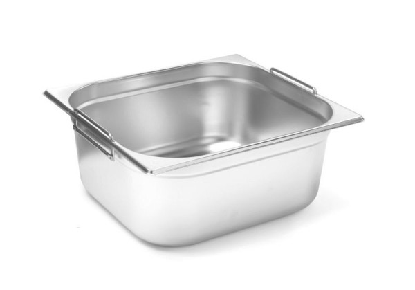 Hendi Gastronorm-Behälter Budget Line mit Griffen 2/3, LxBxH: 354x325x150 mm, 13 L, 817247