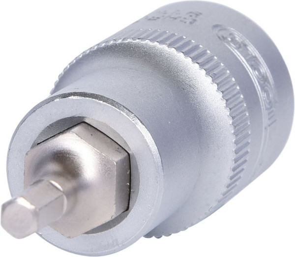 KS Tools 1/2" Bit-Stecknuss Innensechskant, kurz, 4mm, 911.1304