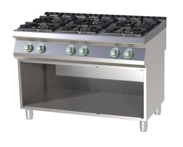 RM Thermik Serie 700, Gasherd mit Unterbau, 1200x730x900 mm, SP-7120G