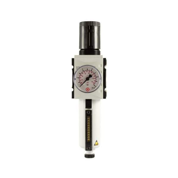 Riegler Filterregler »FUTURA«, MB, SR, Manometer, BG 1, G 3/8, 0,5-8 bar, HA, 151823