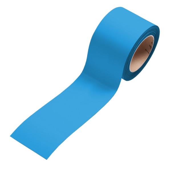 Eichner Magnet Lagerschild 0,85 mm, Farbe: Blau, Rollenformat: 10 m lang, 30 mm hoch, 9218-05042