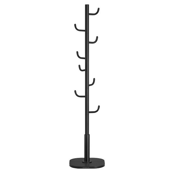 SONGMICS Garderobe, Tintenschwarz, 40x40x175,8 cm, RCR039B01