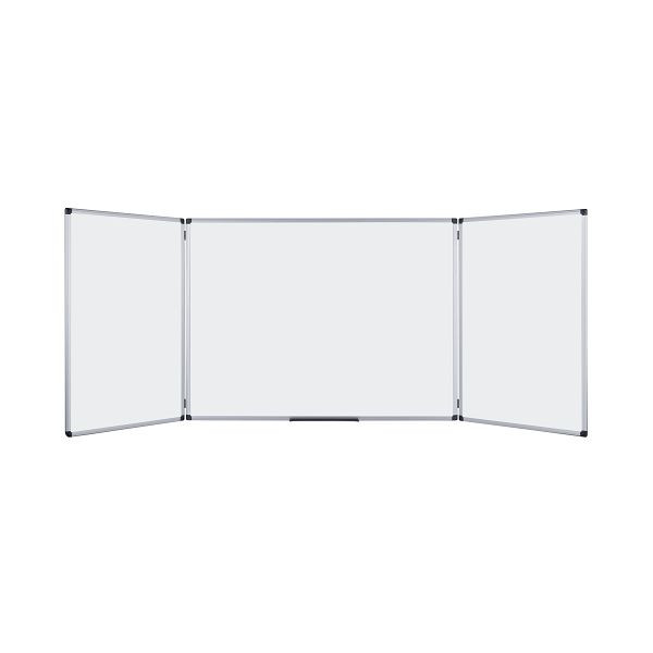 Bi-Office Maya Emailliertes Trio Whiteboard 120x90cm, TR02030207170