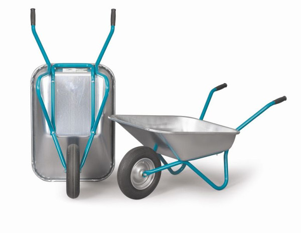 Mefro Schubkarre Garten 80, Fassungsvermögen: 80 l, Traglast: 150 kg, 01 8000