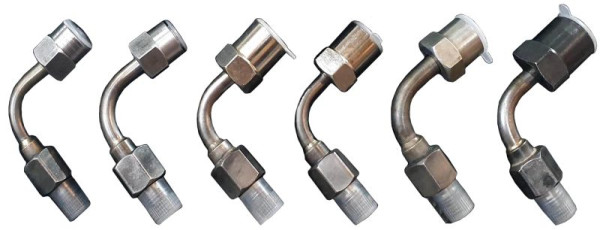 Busching Adapter Hochdruck Diagnose Set 90°, 6-tlg., Nur in Verbindung 100867 Kit und 100859 Master Kit, 100892
