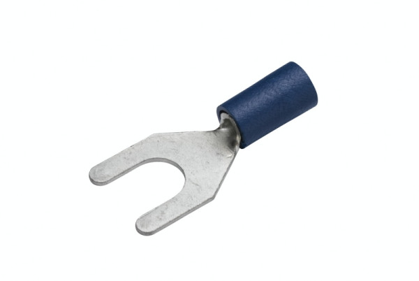 HELLA Leitungsverbinder - mit Gabelkopf - blau - von: 1.5mm² - bis: 2.5mm² - Gabelverbinder - Bohrung-Ø: 6.5mm -, 8KW 744 783-003