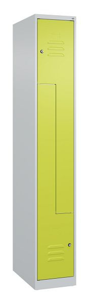 C+P Z-Spind Classic PLUS, 2 Abteile, 1850x300x500mm, 7035/0024, Zylinderschlösser, 080003-102 S10009