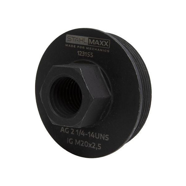Stahlmaxx Gewinde-Adapter AG 2 1/4-14UNS auf IG M20x2.5, XXL-123155