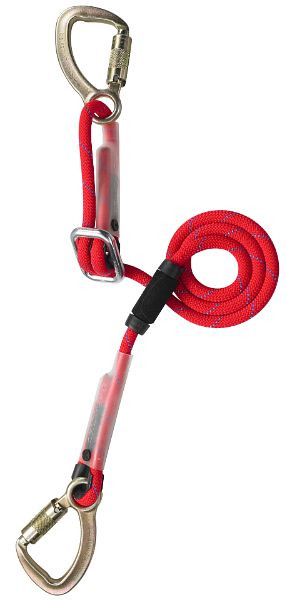 Skylotec Reibschnallenseil,Warnfarbe dyn. ATLAS SK12, FS 51 / Schlaufe, in Warnfarbe, Länge: 1,5m, L-0138-1,5
