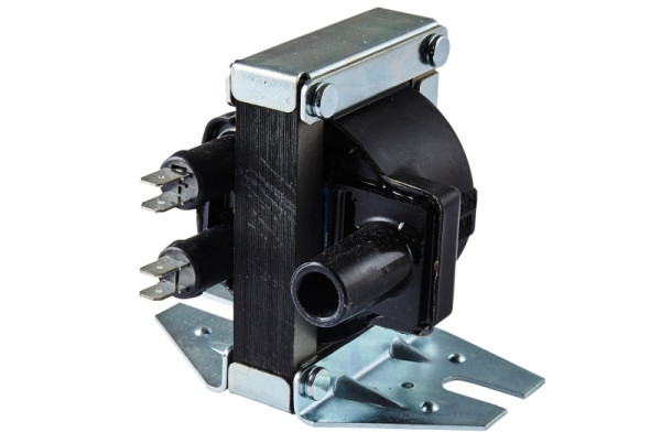 HELLA Zündspule, 4-polig, Zündspule zum Verteiler, geschraubt, 5DA 230 035-001