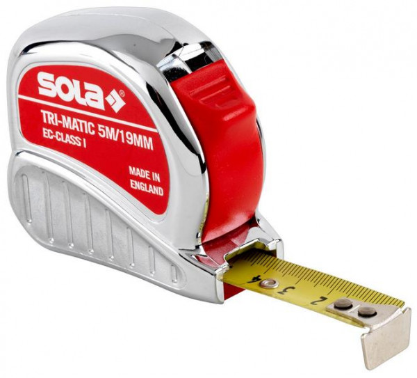 Sola Rollmeter (13 mm) Tri-Matic TM 3 m EG-Klasse 1, VE: 6 Stück, 50023201