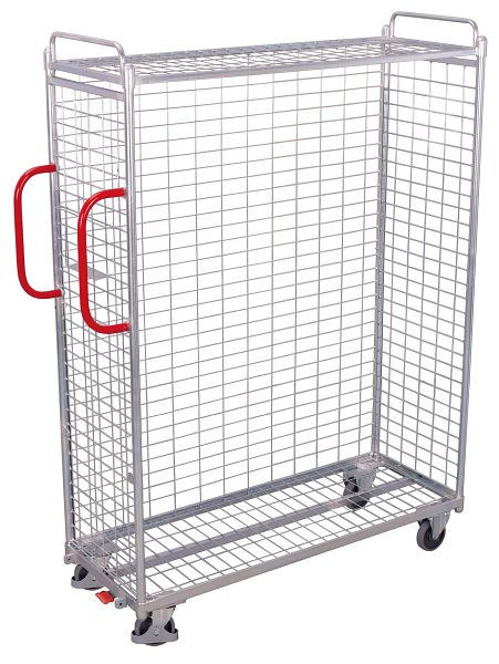 VARIOfit Kommissionierwagen, verzinkt, Ladefläche: 1.250 x 460 mm, sw-490.100