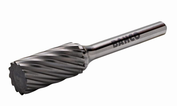 Bahco Rotorfräser aus Hartmetall für Inox 12, 12.7 mm x 25 mm, Ø6 mm, A1225I06
